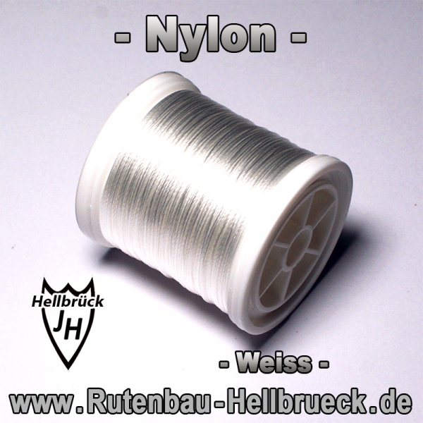 Bindegarn Nylon - Stärke: -D- Farbe: Weiss